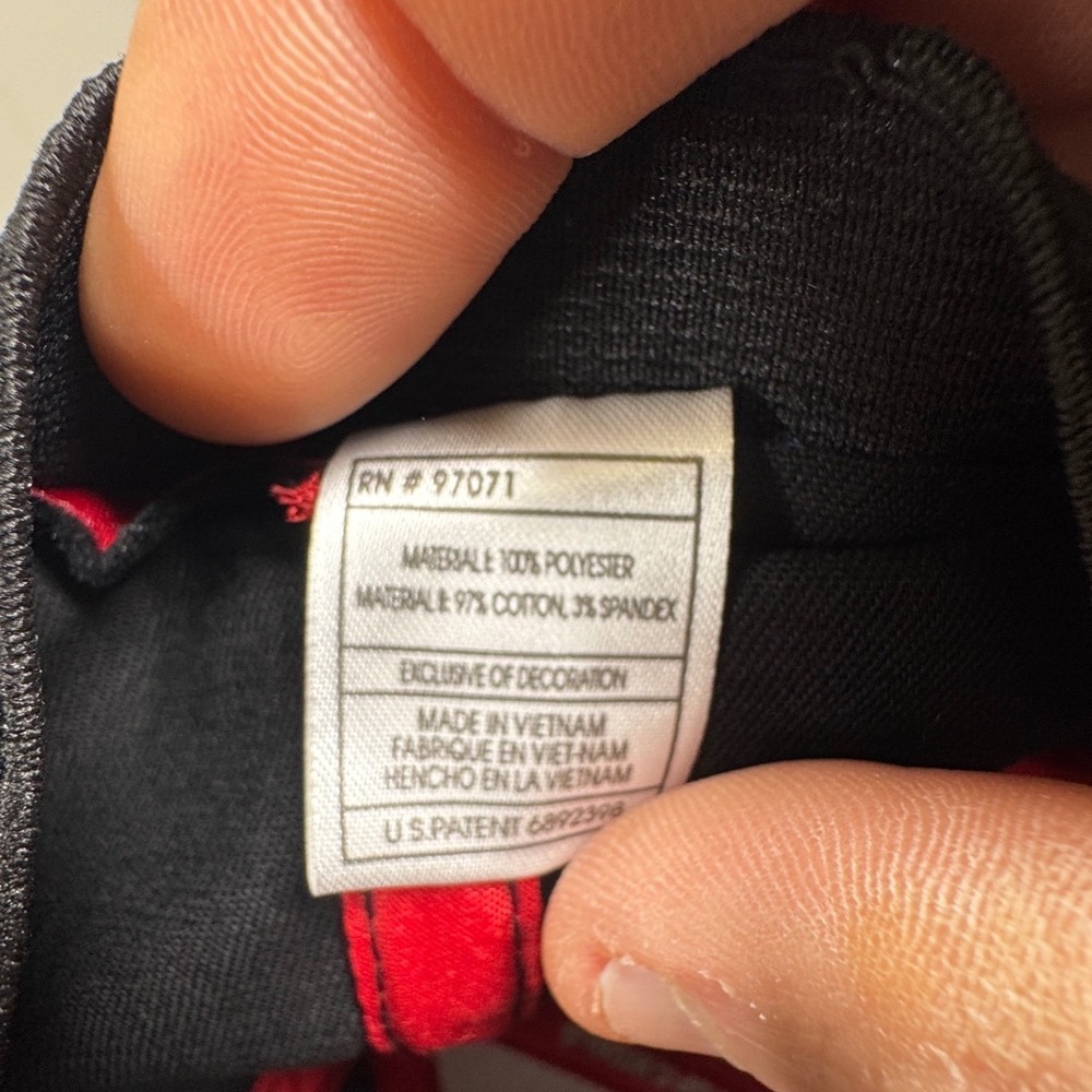 Top of the World Maryland‎ Terrapins Red Flex Fit Hat Cap Mens - Picture 8 of 9